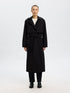 Selected Femme aline tech trenchcoat black